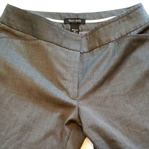 White House Black Market Grey Dress Pants Size 8